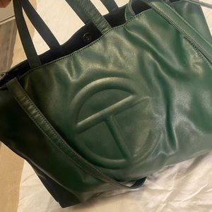 Authentic Telfar Dark Olive